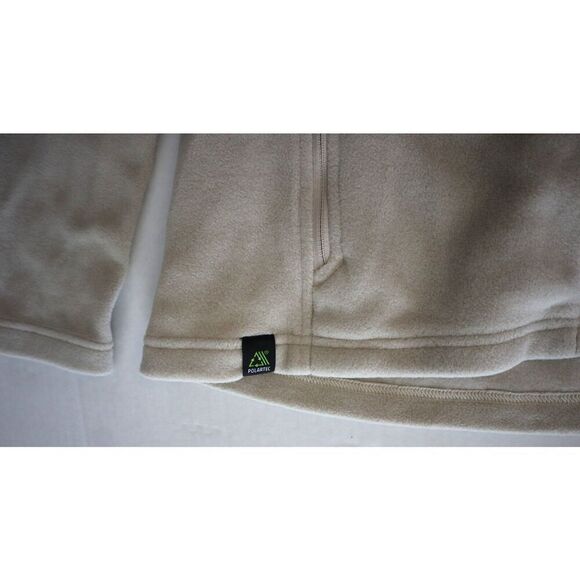 Mountain Hardware Women's Sz XS Beige Polartec Microfleece Full Zip Jacket - Picture 7 of 10